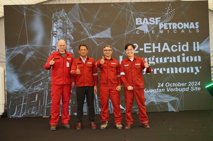 BASF -PETRONAS -Chemicals -inaugurates 2-Ethylhexanoic- Acid -Plant -in -Kuantan, -Malaysia