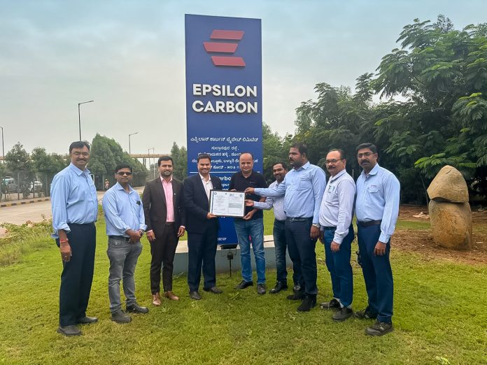 Epsilon Carbon Receives ISCC PLUS Certification