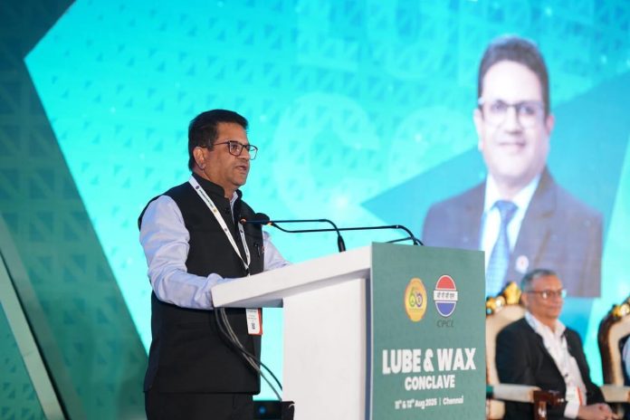 arvind-kumar-addresses-lube-wax-conclave-2025-at-cpcl