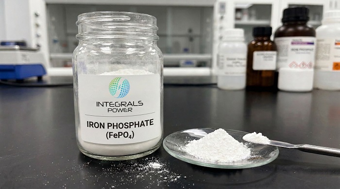 Integrals Power Develops Sustainable Iron Phosphate Precursor