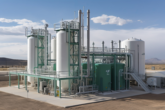 Green Hydrogen renewable energy production facility - green hydr
