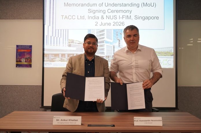 TACC and NUS I-FIM Sign MoU to Accelerate Next-Generation Materials Research